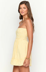 Kimmy Yellow Mini Dress