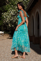 Lovers Dance Midi Dress Green