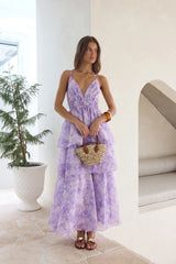 Perfect Party Maxi Dress Lilac