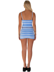 Mia Mini Skirt | Cerulean