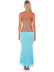 Jemima Midi Skirt | Sapphire