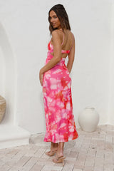 Catching Feelings Maxi Dress Pink
