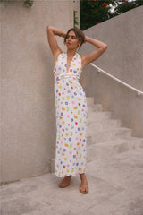 Marici Maxi Dress Santorini Print
