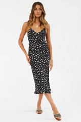 Rolling Straight Midi Dress