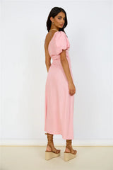 Say Goodbye Maxi Dress Pink