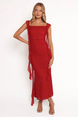 Chiara Maxi Dress - Red