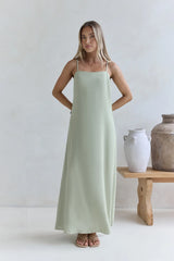 Warmth Of Love Maxi Dress Sage
