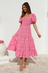 Got It Handled Maxi Dress Pink