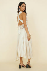 Florentina Midi Dress Champagne