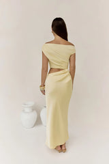 Carmellia Maxi Dress Yellow