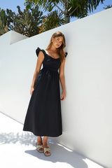 Divinity Maxi Dress Black