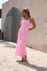 To Be Mine Maxi Dress Pink