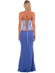 Angelina Maxi Skirt | Bluebell