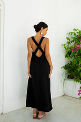 Dear Eclipse Maxi Dress Black