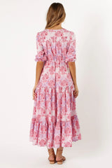 Kelda Dress - Pink/Purple