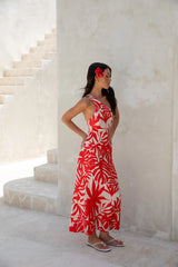 Matelo Midi Dress Matelo Print