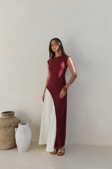 Forever A Star Maxi Dress Wine