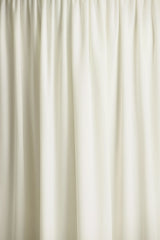 Alexis | Cream Plunge-Neck Midi Dress With Draped And Ruched Detailing