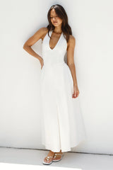 Birdie Blossom Maxi Dress White