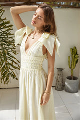 Eyes Of A Goddess Maxi Dress Butter