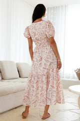Sweet Awakening Maxi Dress Red