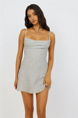 Springtime Lover Dress Grey