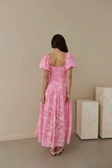 Step By Step Maxi Dress Pink