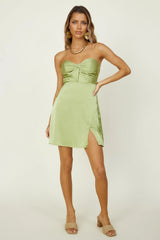 Calm Mornings Dress Green