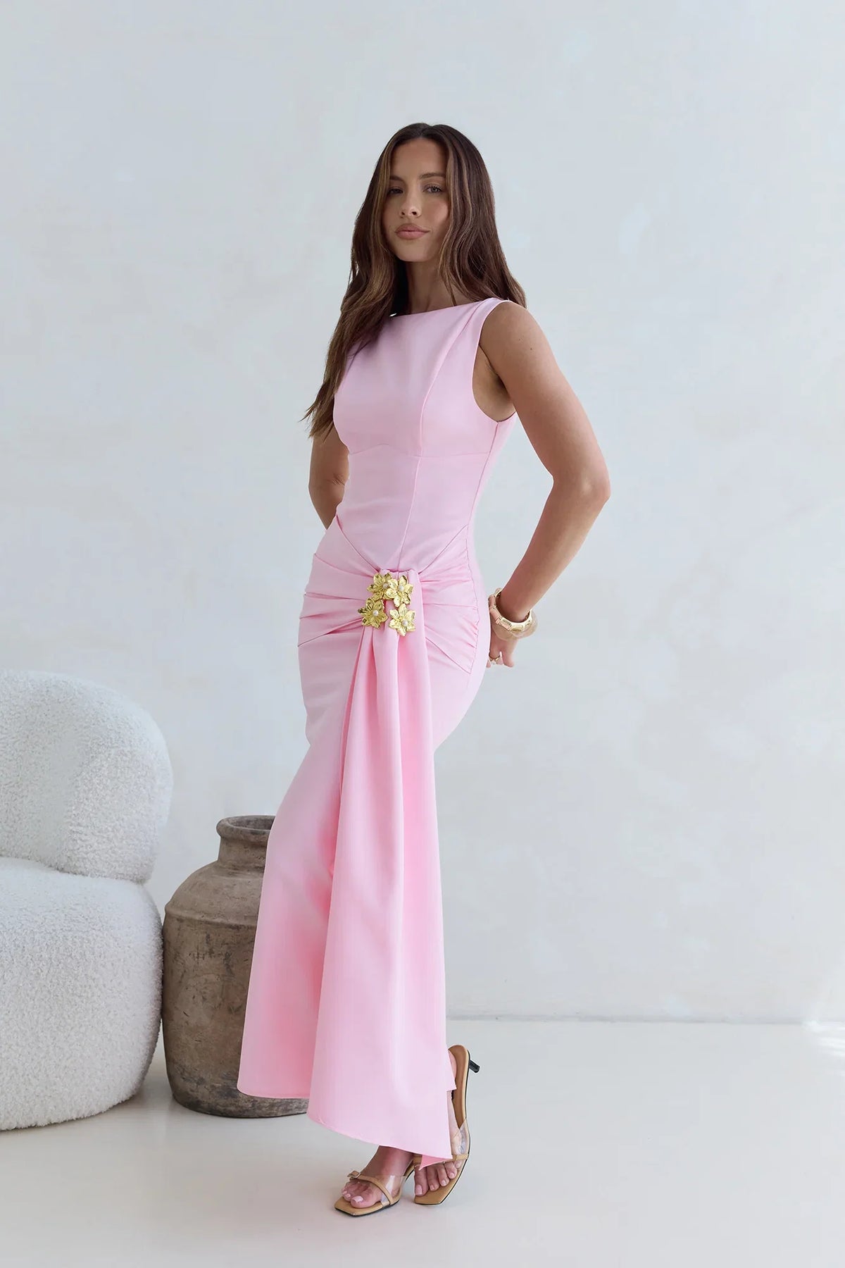 Chance To Dance Maxi Dress Pink
