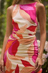 Sunset Glow Maxi Dress Pink