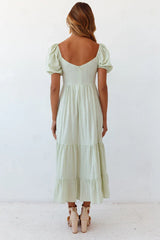 Summer Road-trip Maxi Dress Sage