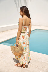 SEVEN WONDERS Agata Midi Dress Agata Print