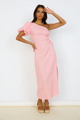 Say Goodbye Maxi Dress Pink