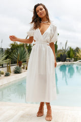 No Matter Maxi Dress White
