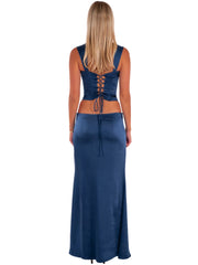 Valerie Maxi Skirt | Midnight