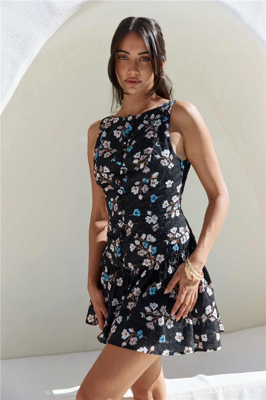 Love And Luxury Mini Dress Black