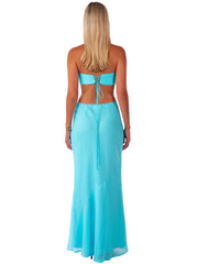 Blair Maxi Skirt | Blue Lagoon