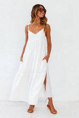 Carbell Maxi Dress White