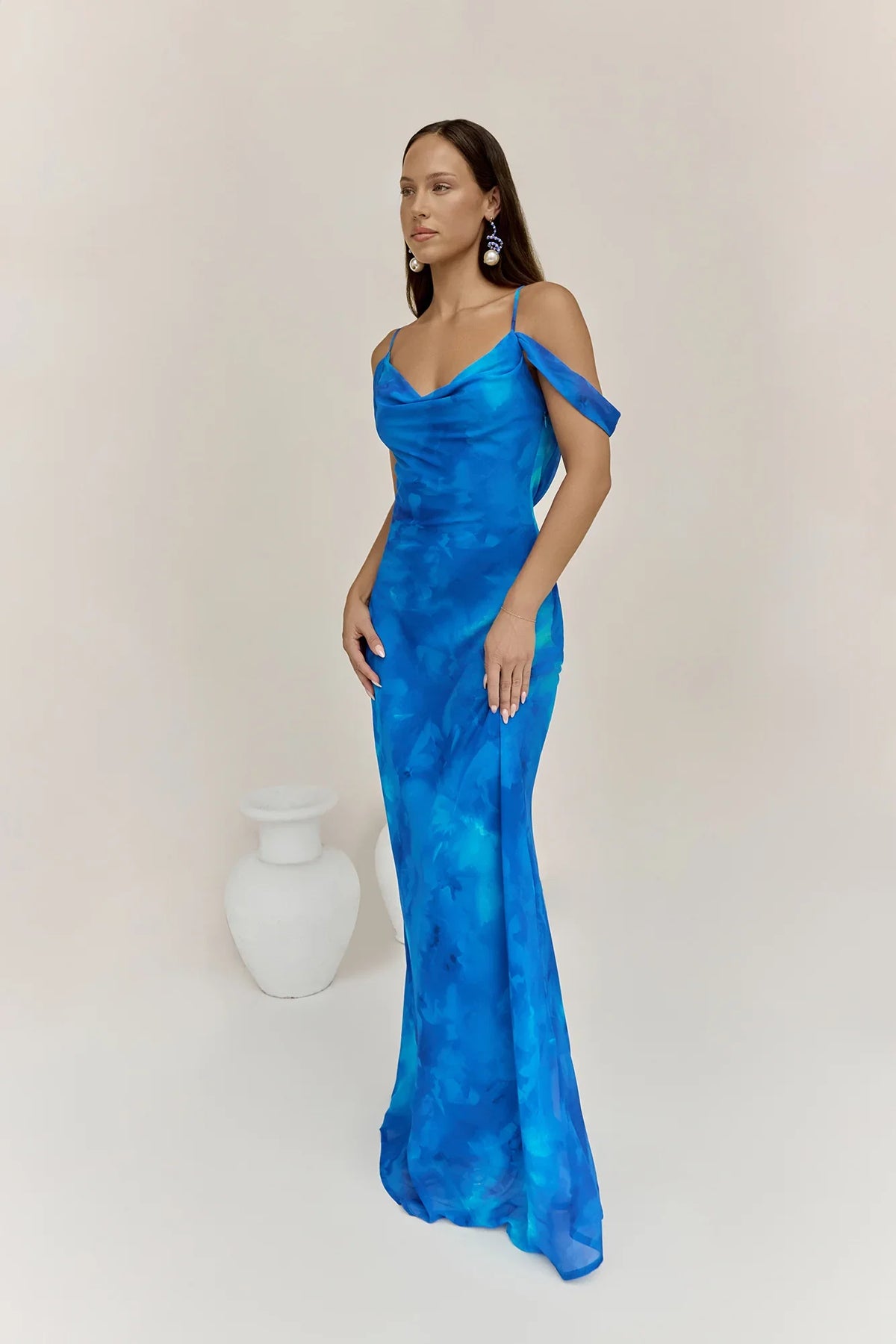 Lavoni Maxi Dress Ramona Blue