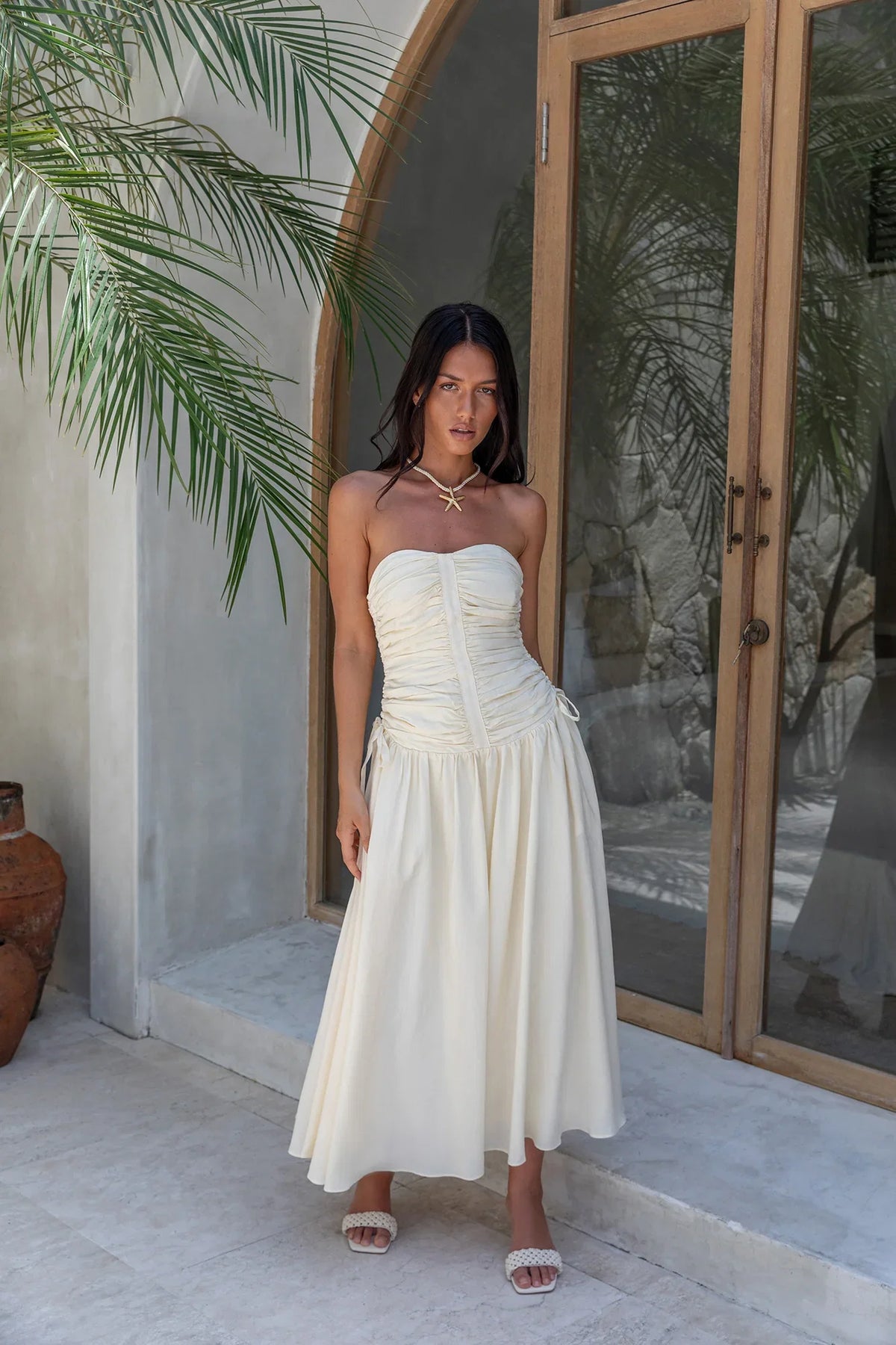 Zori Maxi Dress Cream