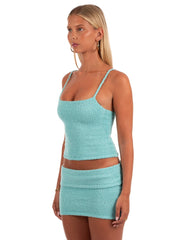 Lola Tank | Turquoise