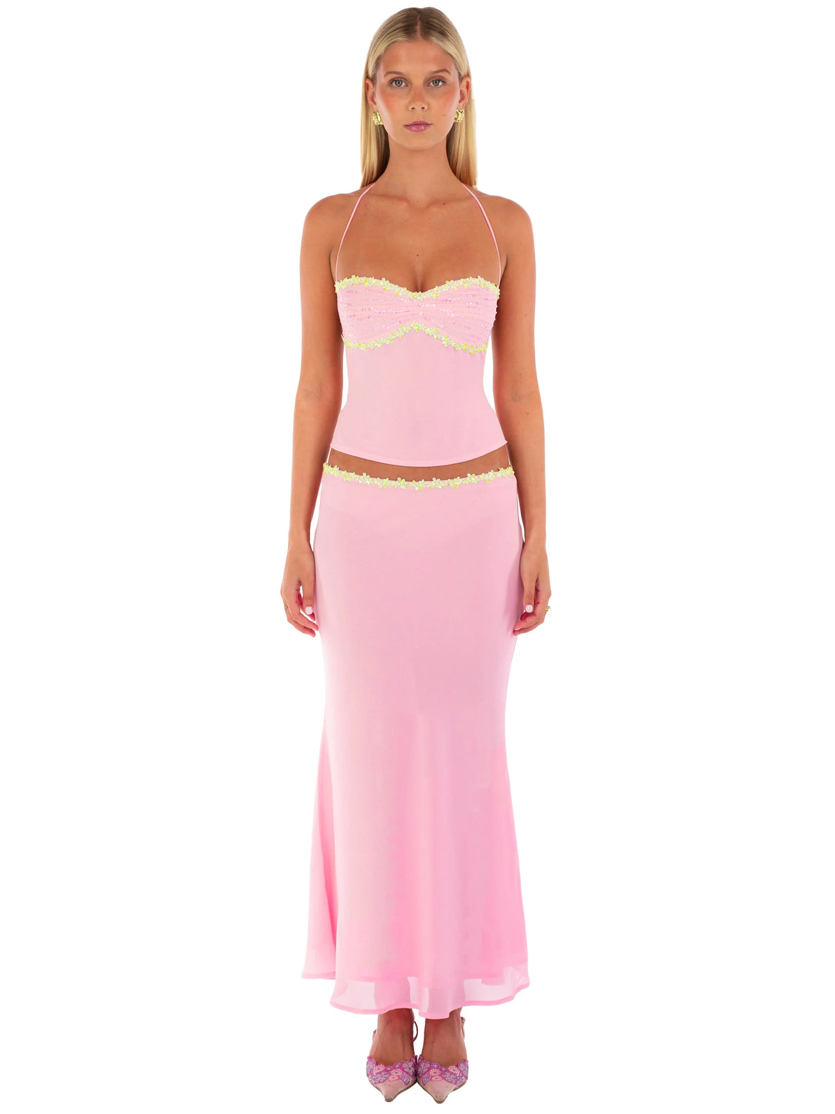 Jemima Midi Skirt | Lemonade