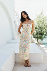 Sunset Promises Midi Dress Orange
