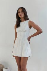 La Costa Mini Dress Beige