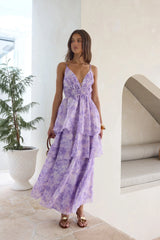 Perfect Party Maxi Dress Lilac