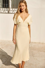 Growing Garden Maxi Dress Yellow